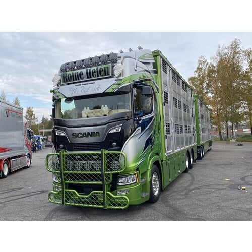Tekno Tekno Scania Next Gen S-serie Highline Zweedse veecombi met resin opbouw ROINE HELENS Tekno Tekno Scania Next Gen S-serie Highline Zweedse veecombi met resin opbouw ROINE HELENS