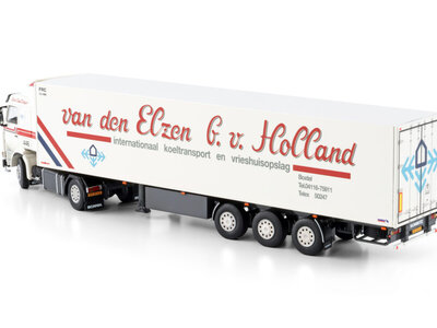 WSI WSI Scania 113M 4x2 met 3-as koeloplegger VAN DEN ELZEN