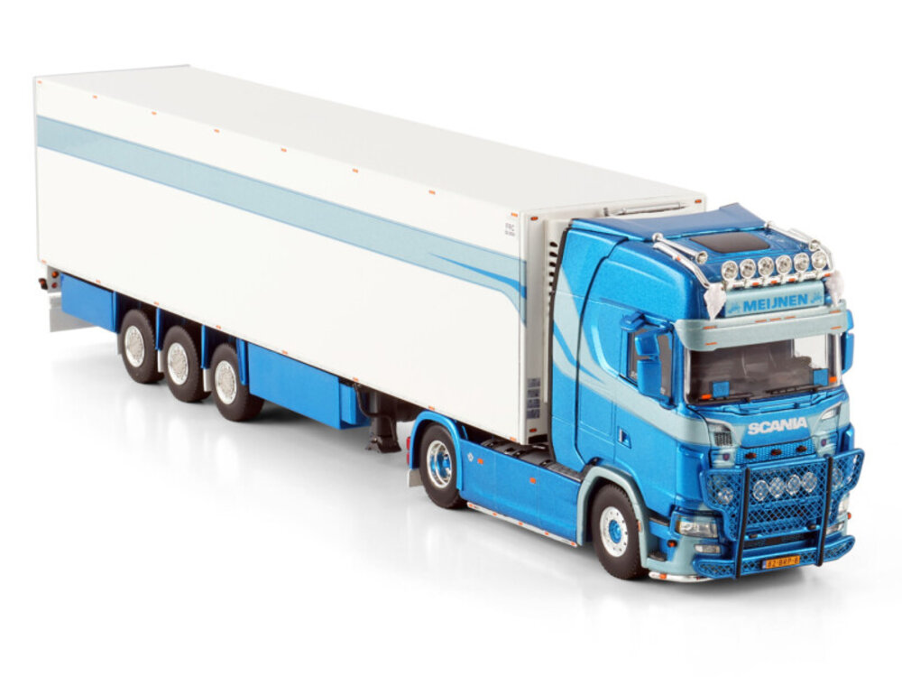 WSI WSI Scania S Highline 4x2 with 3-axle reefer trailer MEIJNEN TRANSPORT