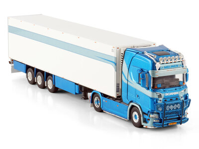 WSI WSI Scania S Highline 4x2 with 3-axle reefer trailer MEIJNEN TRANSPORT
