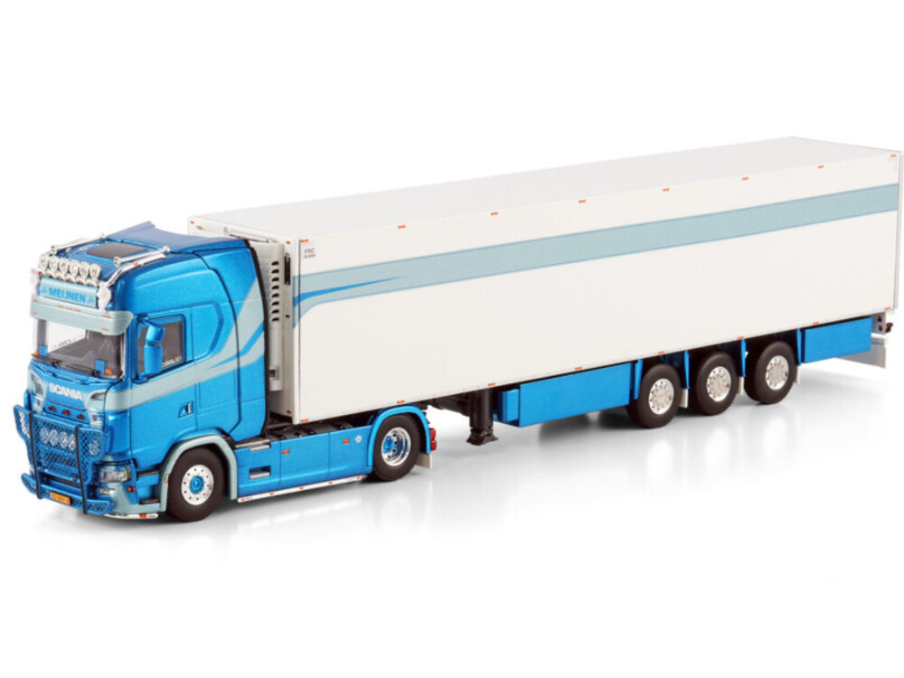 WSI WSI Scania S Highline 4x2 with 3-axle reefer trailer MEIJNEN TRANSPORT