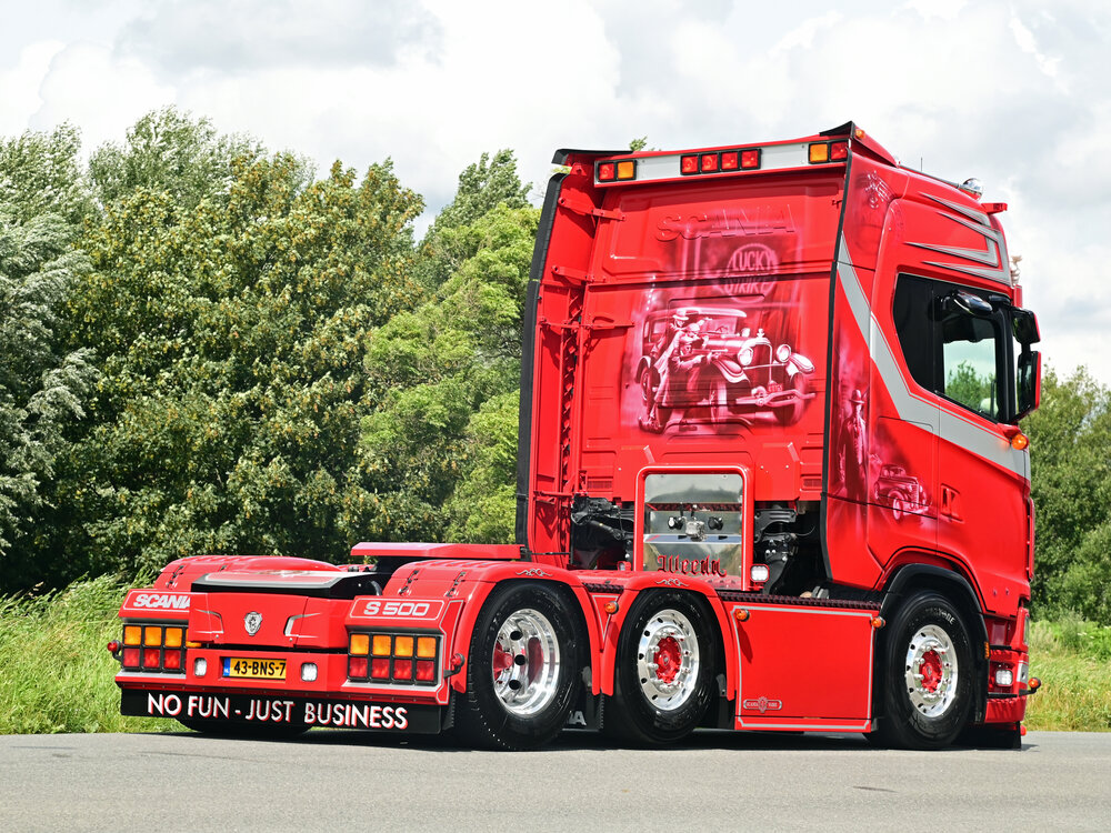 Tekno Tekno Scania NGS Highline 6x2 WEEDA "OLD SCHOOL GANGSTERS"
