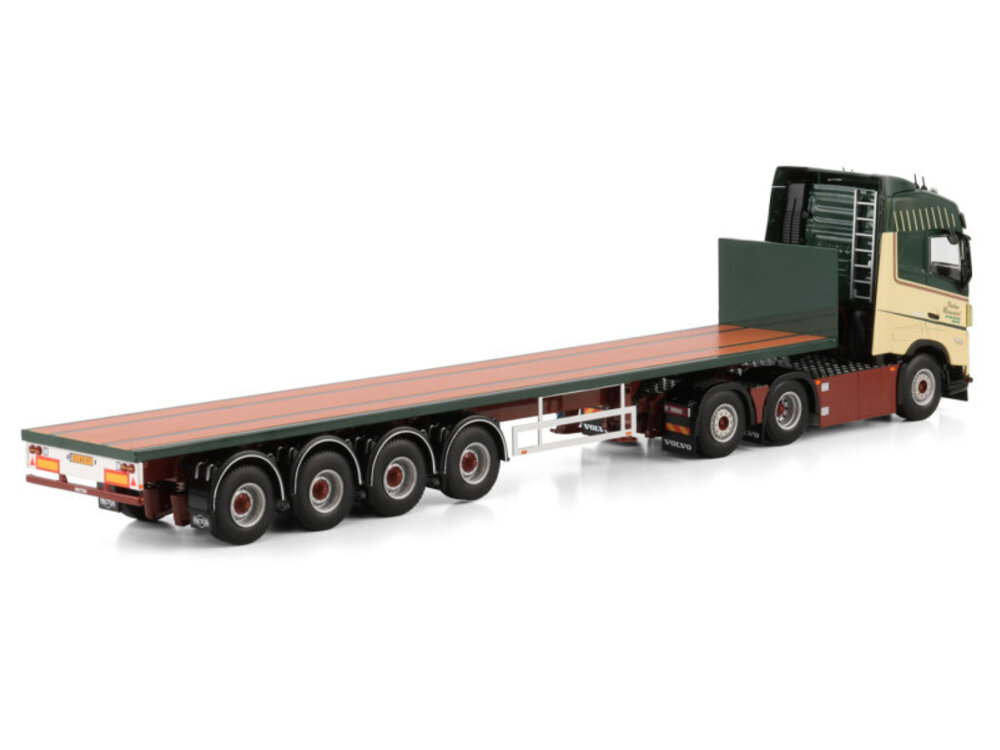 WSI WSI Volvo FH5 Globetrotter 6x2 with 4-axle flatbed trailer TORBEN RAMSDAL