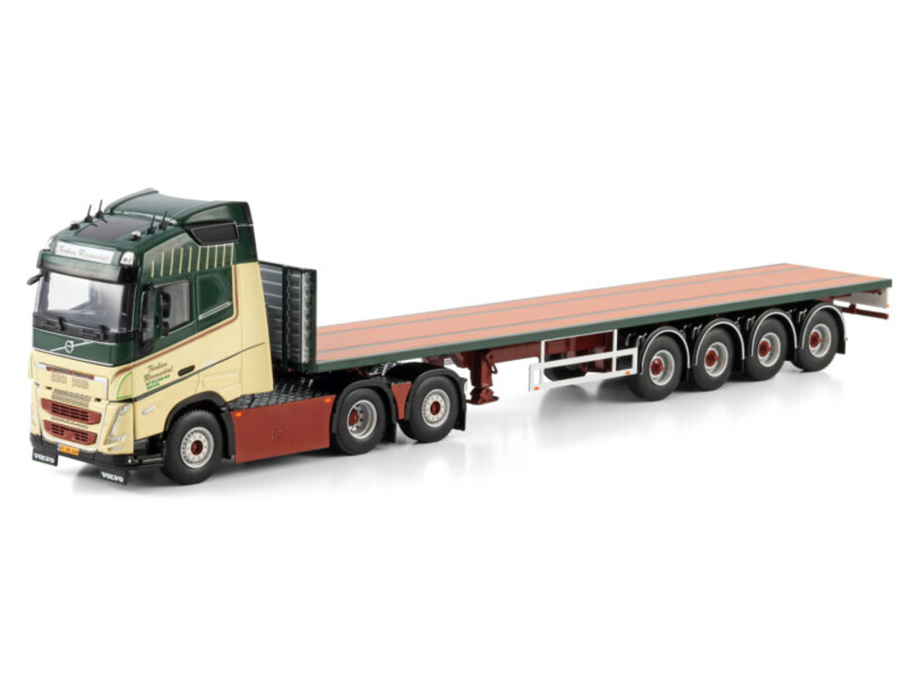 WSI WSI Volvo FH5 Globetrotter 6x2 with 4-axle flatbed trailer TORBEN RAMSDAL