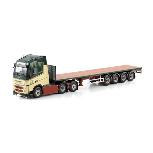 WSI WSI Volvo FH5 Globetrotter 6x2 with 4-axle flatbed trailer TORBEN RAMSDAL WSI WSI Volvo FH5 Globetrotter 6x2 with 4-axle flatbed trailer TORBEN RAMSDAL