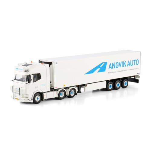 WSI WSI DAF XG+ 6x2 met 3-as koeloplegger ANGVIK AUTO WSI WSI DAF XG+ 6x2 met 3-as koeloplegger ANGVIK AUTO