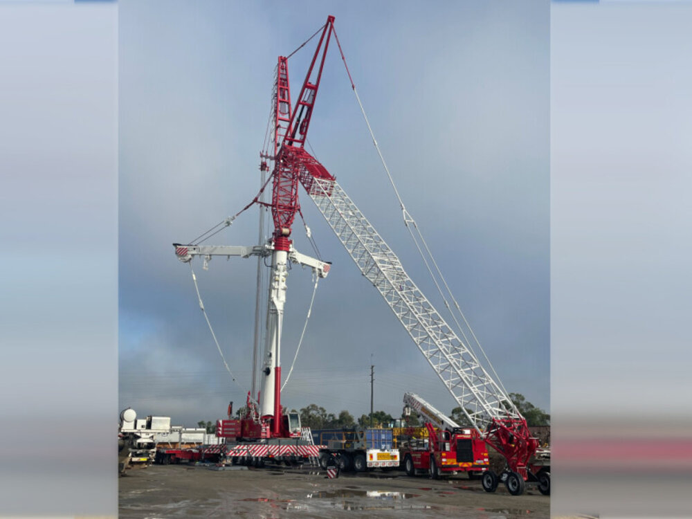 WSI WSI Liebherr LTM 1350-6.1 Mobile crane  BORGER CRANES