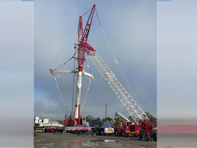 WSI WSI Liebherr LTM 1350-6.1 Mobile crane  BORGER CRANES