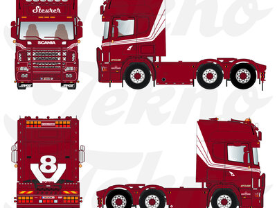 Tekno Tekno Scania 4-serie Topline 6x2 STEURER