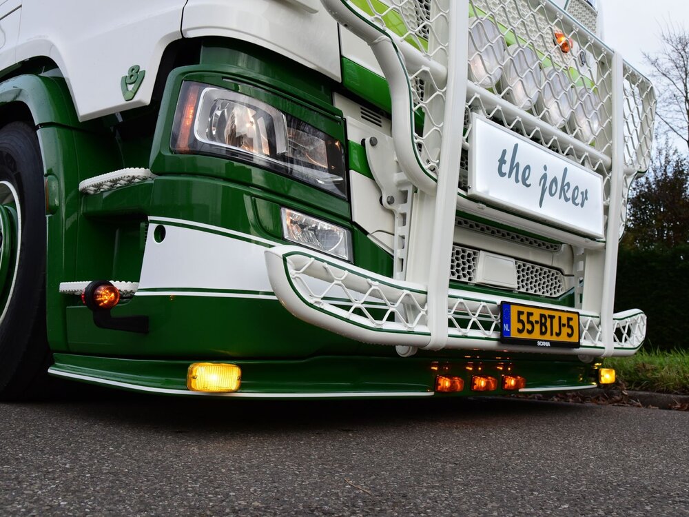 Tekno Scania Next Gen 530S with (new developed zamac) concrete mixer trailer PATRICK VAN DER HOEVEN
