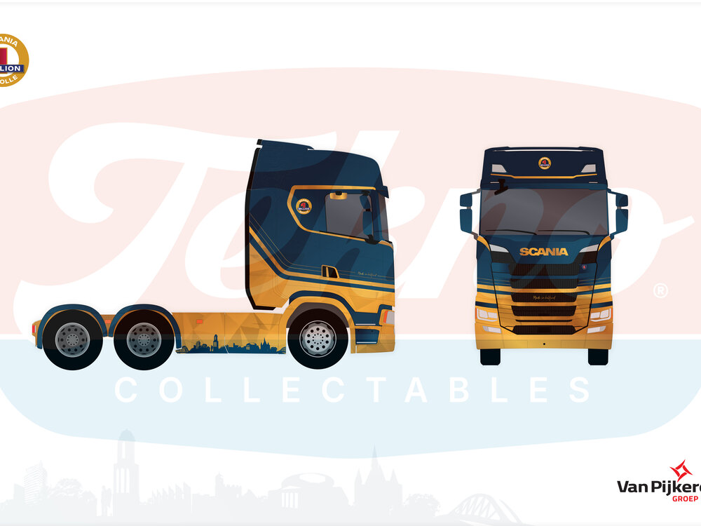 Tekno Tekno Scania NGS 770 Highline 6x2 SCANIA 1.000.000 TRUCK