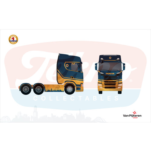 Tekno Tekno Scania NGS 770 Highline 6x2 SCANIA 1.000.000 TRUCK Tekno Tekno Scania NGS 770 Highline 6x2 SCANIA 1.000.000 TRUCK