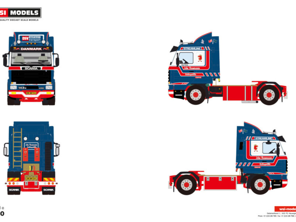 WSI WSI Scania 3-serie Streamline 4x2 JOHN RASMUSSEN