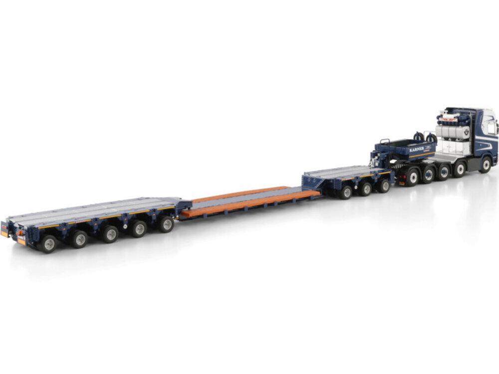 WSI WSI Scania S Highline 10x4 + 8-axle scheuerle intercombi KARNER