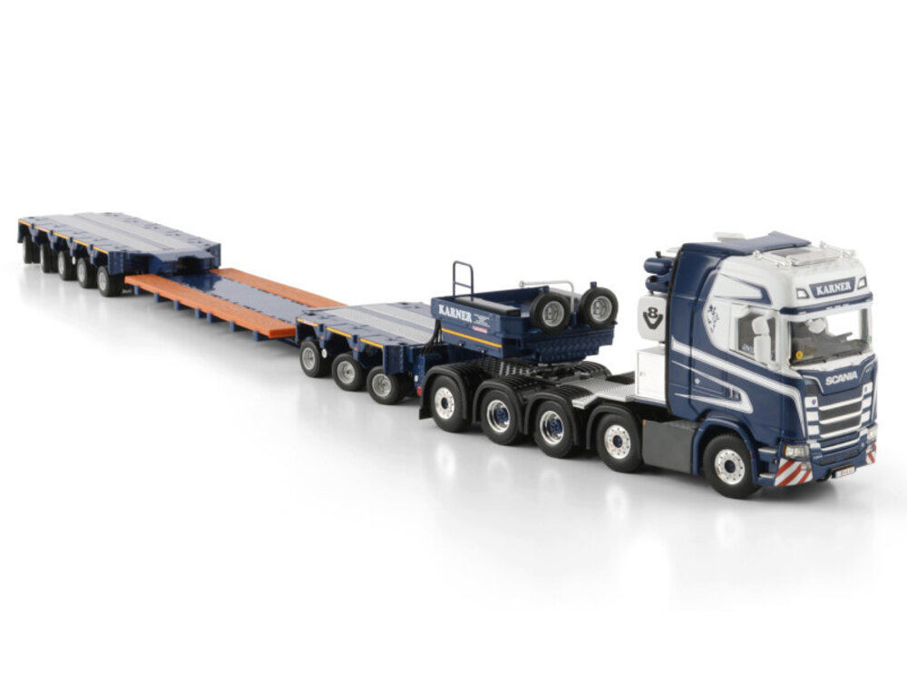 WSI WSI Scania S Highline 10x4 + 8-axle scheuerle intercombi KARNER