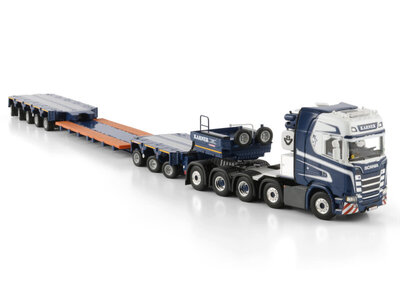 WSI WSI Scania S Highline 10x4 + 8-axle scheuerle intercombi KARNER