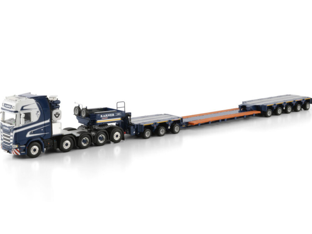 WSI WSI Scania S Highline 10x4 + 8-axle scheuerle intercombi KARNER