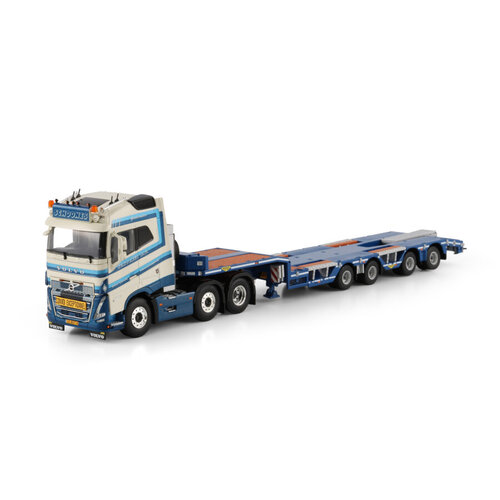 WSI WSI Volvo FH5 Globetrotter 6x2 twin steer with 4-axle semi wheel well low loader SCHOONES B.V. WSI WSI Volvo FH5 Globetrotter 6x2 twin steer with 4-axle semi wheel well low loader SCHOONES B.V.