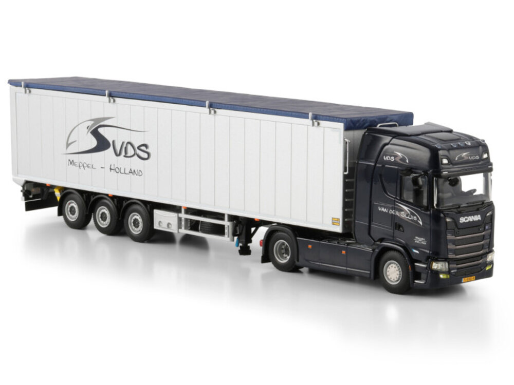 WSI WSI Scania S Highline 4x2 with 3-axle volume trailer VAN DER SLUIS TRANSPORT