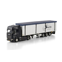 WSI Scania S Highline 4x2 with 3-axle volume trailer VAN DER SLUIS TRANSPORT