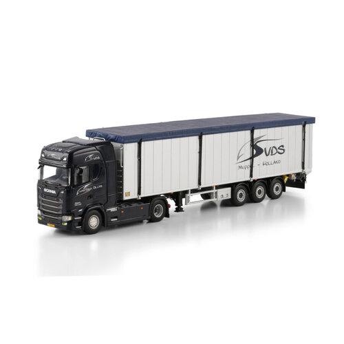 WSI WSI Scania S Highline 4x2 met 3-assige volume trailer VAN DER SLUIS TRANSPORT WSI WSI Scania S Highline 4x2 met 3-assige volume trailer VAN DER SLUIS TRANSPORT