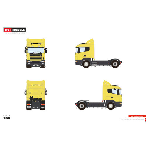 WSI WSI Scania 4-serie flat roof 4x2 PREMIUM LINE