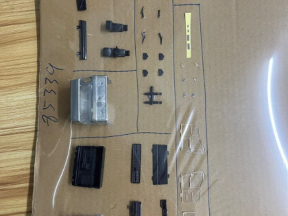 Tekno DAF 3300 Space Cab MW 6x2 tractor kit