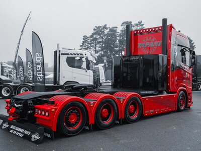 IMC IMC Scania S High roof 8X4 showtruck TAPANI Trucking "the Godfather"