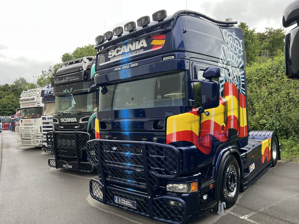 Tekno Tekno Scania 4-serie Topline 4x2 POLICE INTERCEPTOR SPAIN