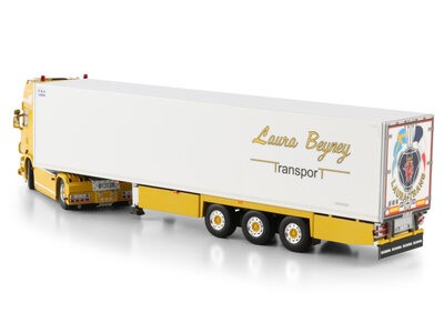 WSI WSI Scania streamline 4x2 Topline met 3-assige koeloplegger LAURATRANS