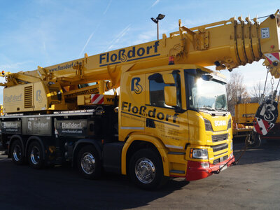 WSI WSI Scania P Low 8x4 Liebherr LTF 1060-4.1 FLOßDORF