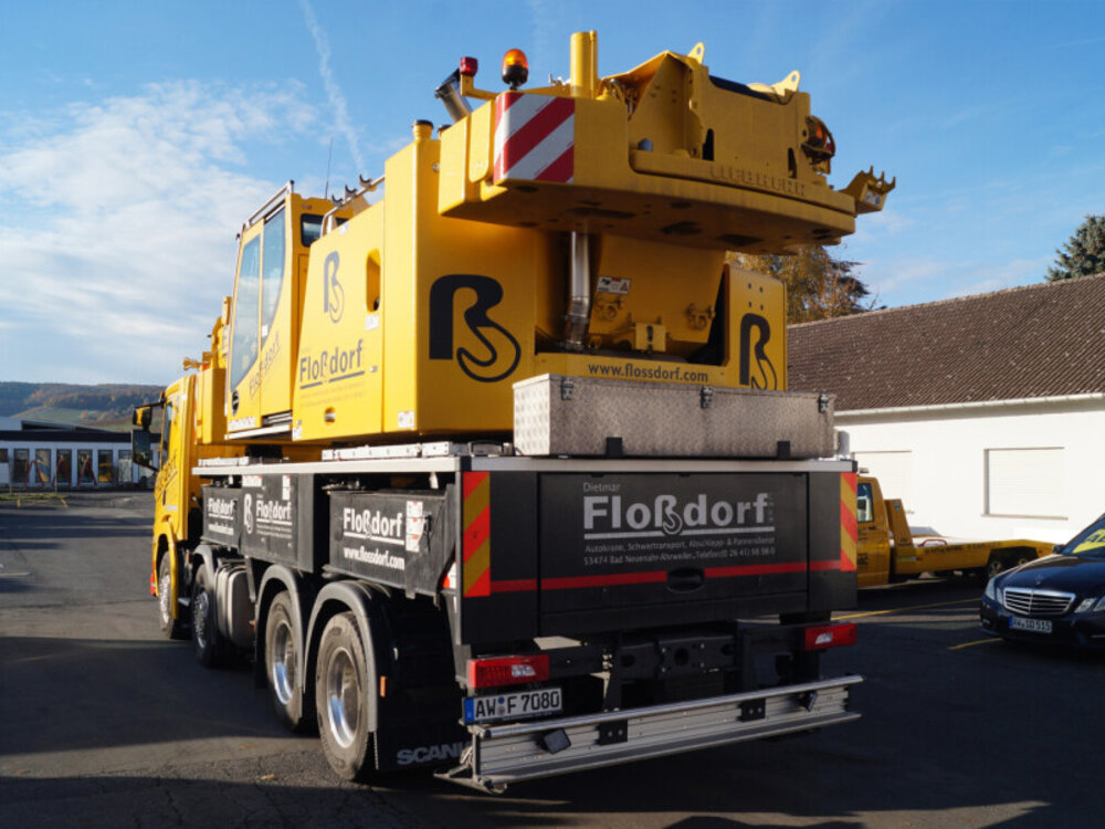 WSI WSI Scania P Low 8x4 Liebherr LTF 1060-4.1 FLOßDORF