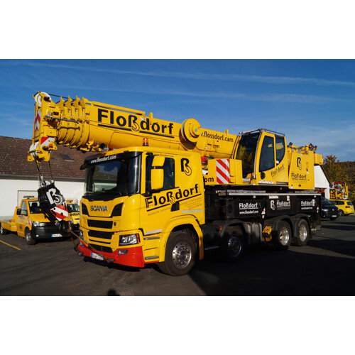 WSI WSI Scania P Low 8x4 Liebherr LTF 1060-4.1 FLOßDORF WSI WSI Scania P Low 8x4 Liebherr LTF 1060-4.1 FLOßDORF