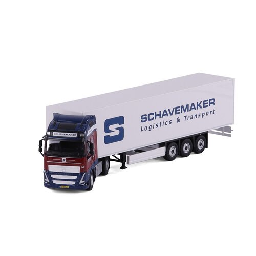 Cavallino Cavallino Volvo FH5 with 3-axle closed box trailer SCHAVEMAKER Cavallino Cavallino Volvo FH5 with 3-axle closed box trailer SCHAVEMAKER