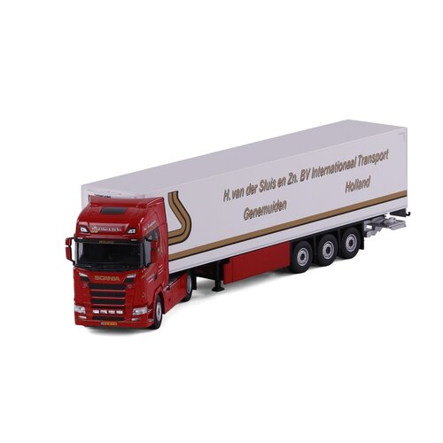 Cavallino Cavallino Scania S Highline 4x2 with 3-axle reefer trailer H. VAN DER SLUIS Cavallino Cavallino Scania S Highline 4x2 with 3-axle reefer trailer H. VAN DER SLUIS