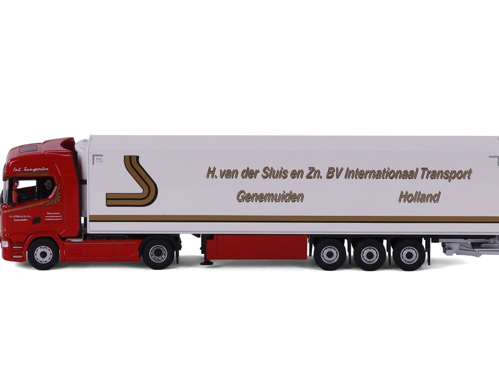 Cavallino Cavallino Scania S Highline 4x2 with 3-axle reefer trailer H. VAN DER SLUIS