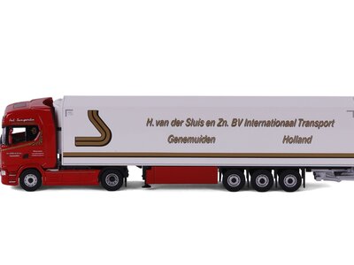 Cavallino Cavallino Scania S Highline 4x2 with 3-axle reefer trailer H. VAN DER SLUIS