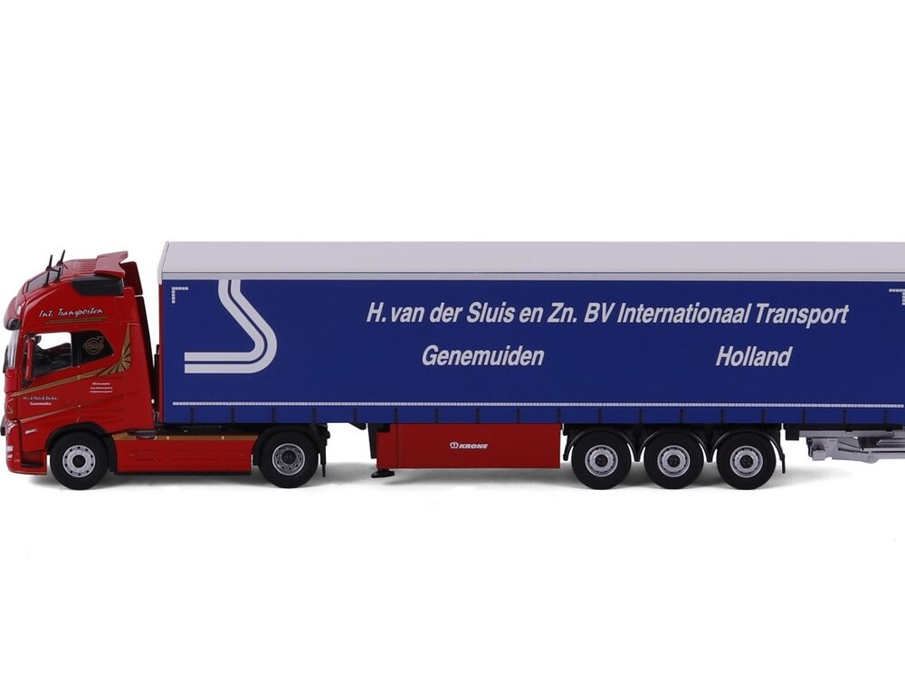 Cavallino Cavallino Volvo FH5 with 3-axle curtainside trailer H. VAN DER SLUIS