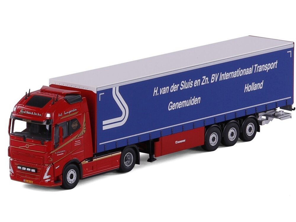 Cavallino Cavallino Volvo FH5 with 3-axle curtainside trailer H. VAN DER SLUIS