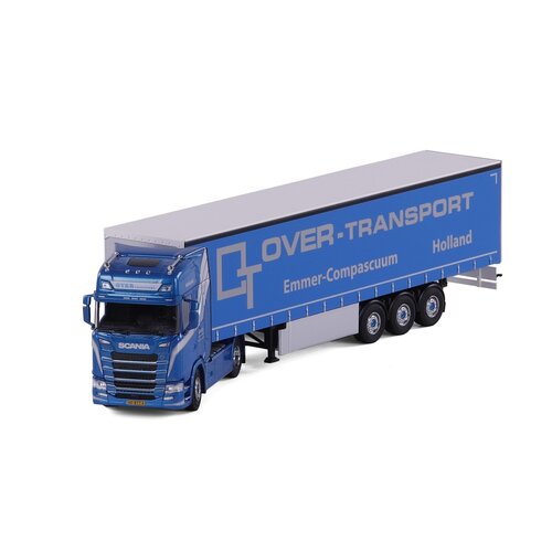 Cavallino Cavallino Scania S Highline 4x2 with 3-axle curtainside trailer OVER TRANSPORT Cavallino Cavallino Scania S Highline 4x2 with 3-axle curtainside trailer OVER TRANSPORT
