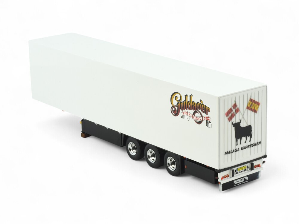 Tekno Tekno single 3-axle boxtrailer GULDAGER