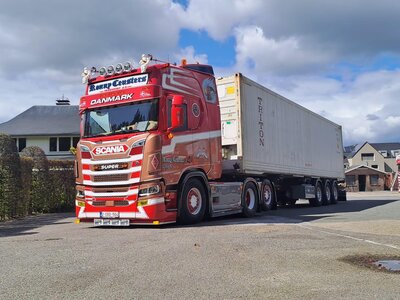 Tekno Tekno Scania NGR Highline 6x2 + container chassis with 40ft HC Reefer RONNY CEUSTERS