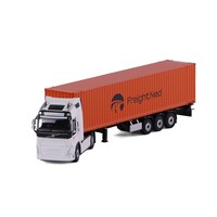 Cavallino Volvo FH5 with 3-axle container trailer + 40ft. container FREIGHTNED