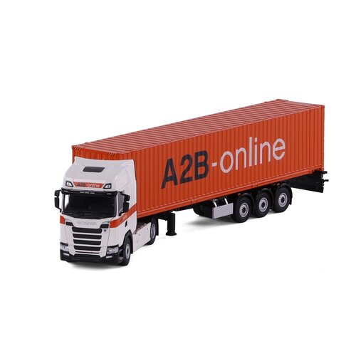 Cavallino Cavallino Scania S Highline with 3-axle container trailer + 40ft. container A2B-ONLINE Cavallino Cavallino Scania S Highline with 3-axle container trailer + 40ft. container A2B-ONLINE