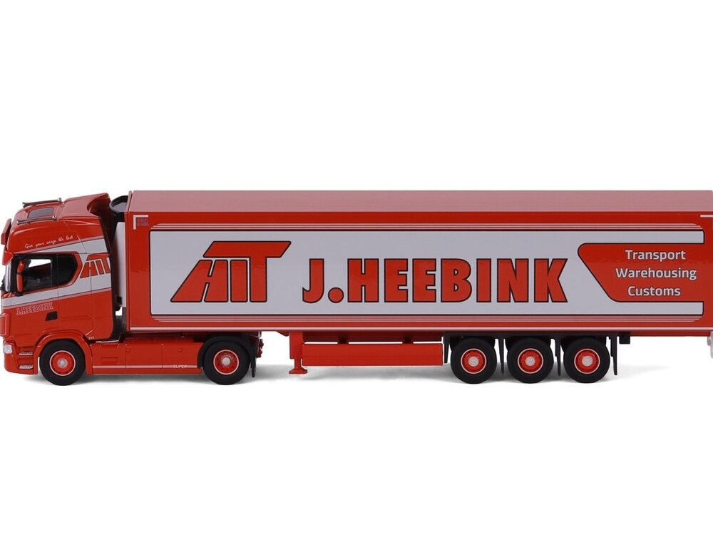 Cavallino Cavallino Scania S Highline 4x2 with 3-axle reefer trailer HEEBINK BV