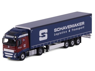 Cavallino Cavallino Volvo FH5 with 3-axle curtainside trailer SCHAVEMAKER