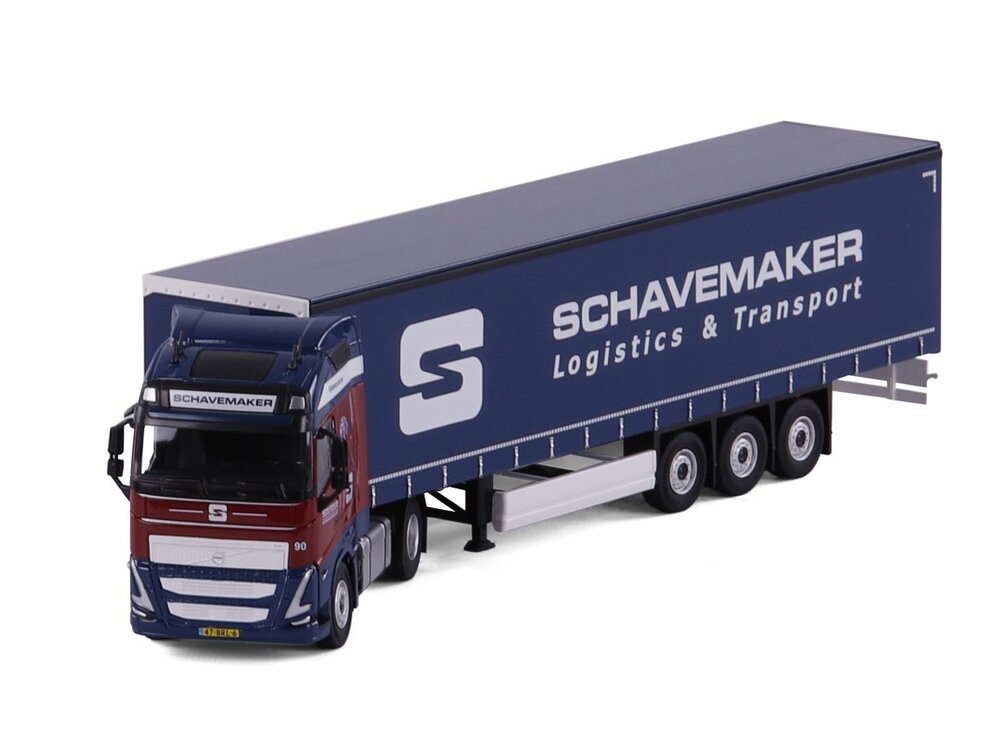 Cavallino Cavallino Volvo FH5 with 3-axle curtainside trailer SCHAVEMAKER