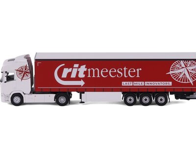 Cavallino Cavallino Scania R Highline 4x2 met 3-as schuifzeilenoplegger RITMEESTER INTERFREIGHT