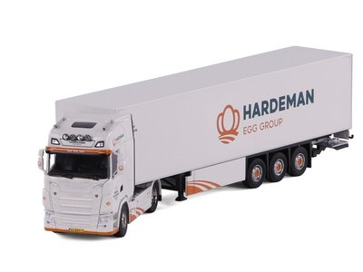 Cavallino Cavallino Scania S Highline 4x2 with 3-axle closed box trailer HARDEMAN EGG GROUP