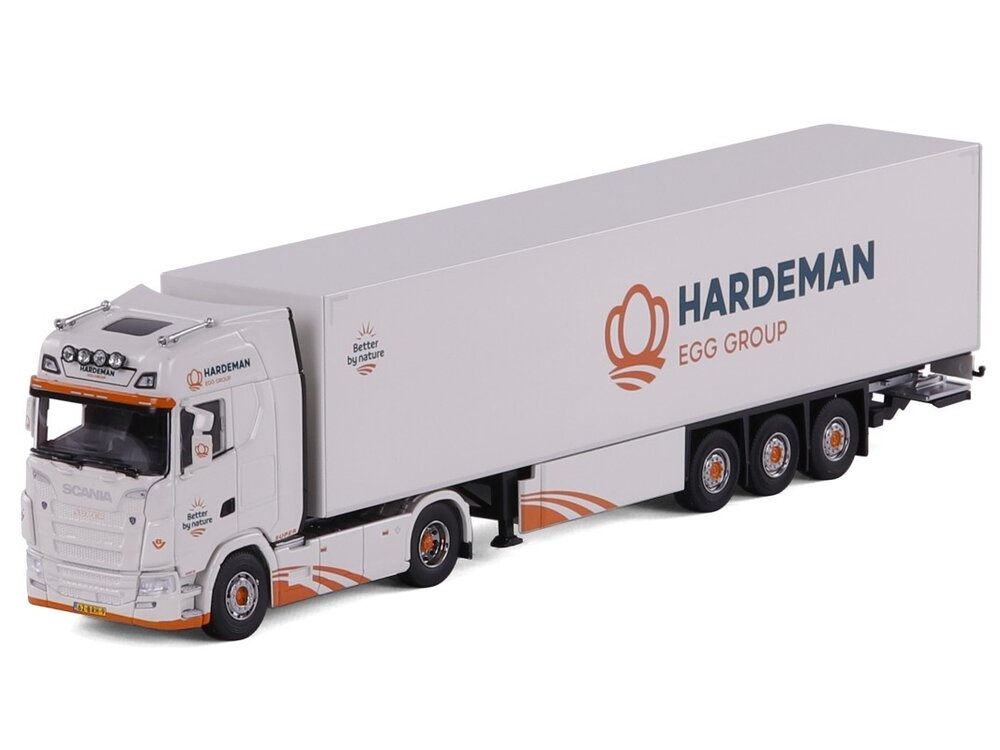 Cavallino Cavallino Scania S Highline 4x2 with 3-axle closed box trailer HARDEMAN EGG GROUP